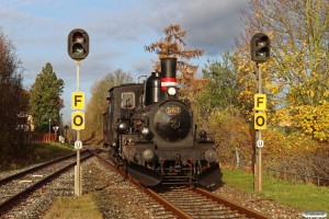 DSB K 563 løber om på VP 228011 Od-Høs. Højby 26.11.2022.