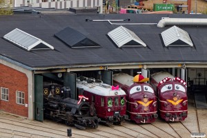 DSB K 563, MO 1846, MY 1135 og MY 1101. Odense 05.05.2023.