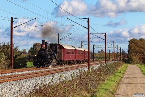 DSB K 563+CC+AX+AC som VP 223021 Ng-Od. Marslev 17.10.2023.