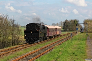 DSB S 736+CL 1493+CLE 1680 som VM 222102 Kj-Ro. Gadstrup 16.04.2016.