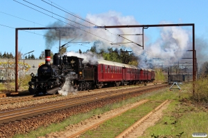 DSB K 563+CLE 1678+CC 1132+AX 393+G 40033 som VP 222201 Od-Fa. Km 162,2 Kh (Odense-Holmstrup) 22.04.2016.