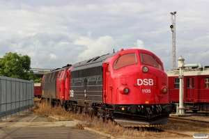 DSB MY 1135 og MZ 1401. Odense 01.10.2016.