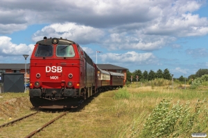 DSB MZ 1401+CLE 1678+BU 3703+AX 393. Nyborg 25.06.2017.