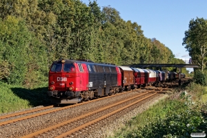 DSB MZ 1401 med VM 6304 Bm-Rd. Km 147,8 Fa (Hadsten-Langå) 06.10.2017.