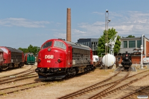 DSB MY 1159, Traktor 48, MZ 1401, MY 1112 og Hs 415. Odense 16.05.2018.