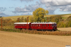 DSB MO 1846+CLE 1678 som VP 229102 Md-Od. Km 180,2 Kh (Skalbjerg-Bred) 20.10.2018.