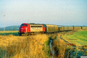 DJ MY 1154 rangerer med GF 6653 Tdr-Tin. Tønder Industrispor Nord 24.02.2006.