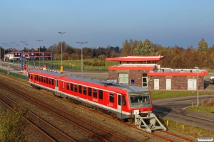 DB 628 450+628 950. Niebüll 13.11.2016.