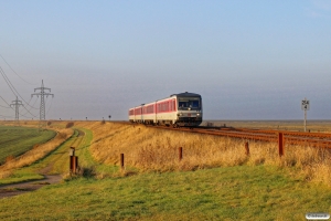 DB 628 502+928 502+628 507+928 507 som NOB 81725. Morsum - Klanxbüll 13.11.2016.