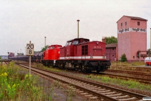 DB 204 513-6+204 399-0. Haldensleben 11.08.2000.