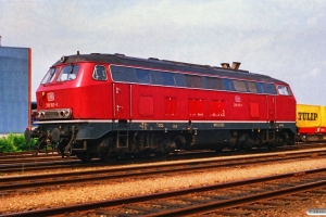 DB 218 107-1. Padborg 01.07.1988.