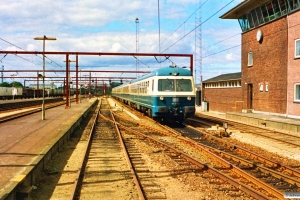 DB 614 074-3+934 563-8+914 030-2+914 040-1+614 073-5 som P 8426 Pa-Od. Odense 19.08.1990.