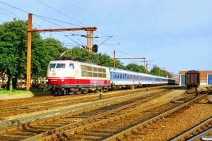 DB 103 203-6 med IP 2181 Pa-Hannover Hbf. Padborg 11.09.1997.