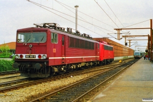 DB 155 155-5+140 346-8 - Maskiner fra GD 45760. Padborg 11.09.1997.