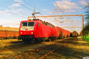 DB 120 111-0 med GD 45761. Padborg 19.03.1998.