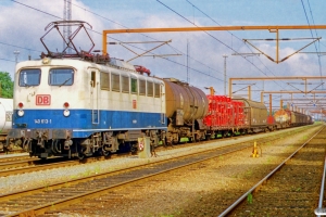 DB 140 613-1 med GD 40747. Padborg 20.08.1999.