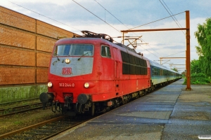 DB 103 244-0 med IP 2182 Hannover Hbf-Fa. Padborg 20.08.1999.