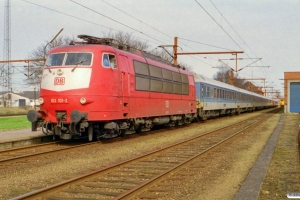 DB 103 101-2 med IP 2183 Fa-Hannover Hbf. Padborg 11.04.2001.