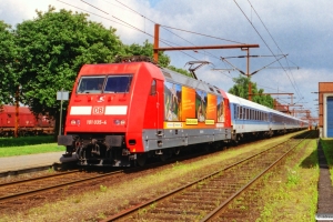 DB 101 035-4 med IP 2183 Fa-Hannover Hbf. Padborg 29.06.2001.