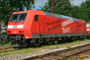 DB 185 001-5. Padborg 14.08.2008.