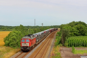 DB 232 241-0 med GD 138606 Tdr-Es. Km 42,6 Lk (Bramming-Tjæreborg) 20.07.2014.