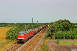 DB 232 669-2+232 472-1 med GD 138708 Tdr-Es. Km 42,6 Lk (Bramming-Tjæreborg) 20.07.2014.