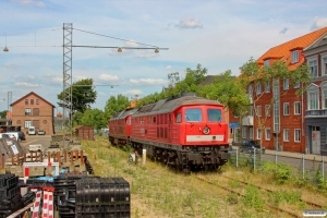 DB 232 230-3 og 232 241-0. Esbjerg 25.07.2014.