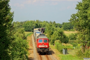 DB 232 568-6 med GD 138711 Es-Tdr. Gredstedbro 02.08.2014.