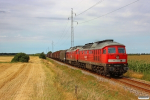 DB 232 534-8+232 469-7 med GD 138711 Es-Tdr. Km 57,0 Bm (Visby-Tønder Industrispor Nord) 04.08.2014.