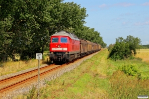 DB 232 469-7 med GD 47405 Tdr-Tdgr. Km 67,2 Bm (Tønder-Tønder Grænse) 18.07.2015.
