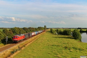 DB 232 117-2 med GD 138612 Tdr-Es. Km 9,4 Bm (Gredstedbro-Ribe Nørremark) 01.08.2015.