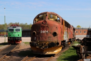 TÅGAB Di3.605, TMY 1141 og Rc4 1294. Kristinehamn 08.05.2016.