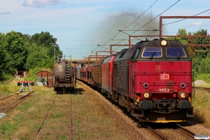 RSC MZ 1452+DB 185 323-0 med G 844783 Fa-Pa. Vojens 08.08.2014.