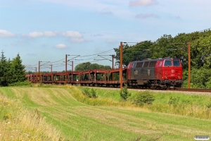 STAB MZ 1425 med G 31723 Fa-Pa. Km 62,6 Fa (Vojens-Rødekro) 07.08.2015.