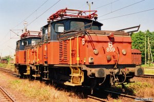 SJ UF 859+UF 848. Helsingborg 07.07.1991.