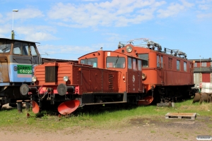 SJ Zsh 102 og Du2 349. Kristinehamn 08.05.2016.