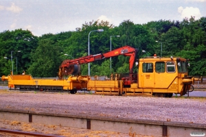 DSB Trolje 131+Troljevogn 110a. Hjørring 26.06.1988.