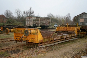 DSB Troljevogn 90a. Skælskør 29.11.2007.