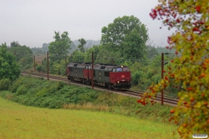 RSC MZ 1456+MZ 1459 solo som GM 6116 Fa-Gb. Km 166,2 Kh (Odense-Holmstrup) 05.09.2014. Maskinerne er på vej til Mdt Gb for udvendig vask, inden de skal udstilles i hhv. Odense og Taulov.