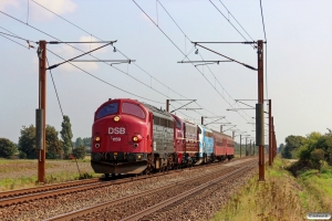 DSB MY 1159+MY 1101+MY 1126+BD 029+B 520 som VM 8135 Gb-Od. Marslev 05.09.2014.