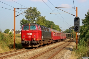 DSB MZ 1401+A 000+Bk 016+B 188 som VP 6345 Od-Tp. Km 173,2 Kh (Holmstrup-Tommerup) 06.09.2014.