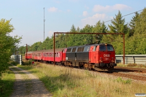 DSB MZ 1401+B 188+Bk 016+A 000 som VP 6346 Tp-Od. Tommerup 06.09.2014.