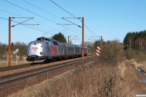 DSB MA 460+AM 500+BMk 530+BS 480 som VP 228007 Od-Tp. Km 171,6 Kh (Holmstrup-Tommerup) 01.04.2013.