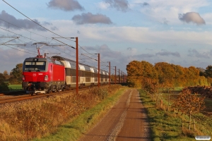 DSB EB 3202 med EP 6306 Od-Kh. Marslev 22.10.2020.