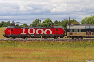 DSB EB 3240 med M 6346 Tp-Sg. Km 166,0 Kh (Odense-Holmstrup) 22.06.2022.