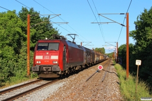 DBCSC EG 3103 med GD 36827 Mgb-Pa. Km 155,8 Kh (Marslev-Odense) 11.06.2016.