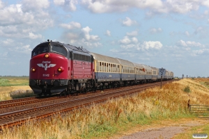 BSBS MY 1142+12 CBB personvogne som DPF 61436 Münster Hbf-Westerland. Klanxbüll - Morsum 18.07.2015.