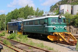 Skjb El13.2124 og 91 74 0132 131-5 (El13.2131). Uddevalla 09.06.2014.