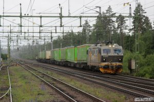 CN El16.2202 med GT 41986. Vislanda 14.06.2013.