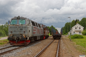 RCT TMZ 1405+NTA Ma 404 rangerer med EGt 8062 (Elverum-Kongsvinger). Braskereidfoss 16.06.2017.